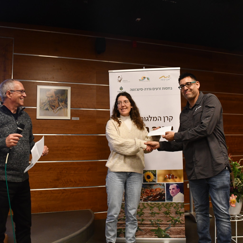 תמיר בסון מעניק מלגה לאליונה קוזמנקו